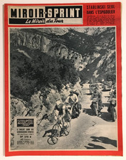 ►MIROIR SPRINT - MIROIR DU TOUR n°579 B - 1957- STABLINSKI - ESPIGOULIER