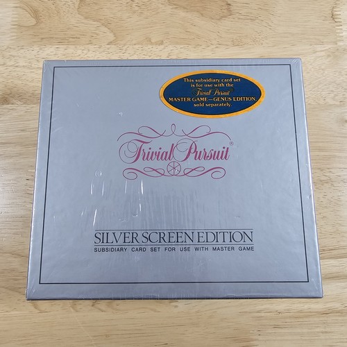 Sealed trivial pursuit silver - trivial,