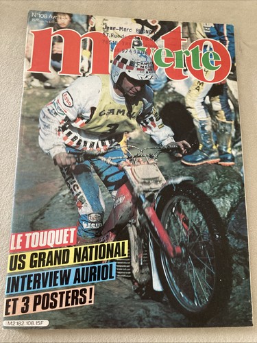Moto verte 108 1983 touquet - verte,