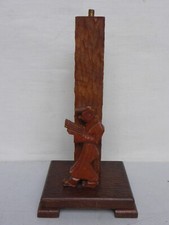 Fuß depuis ancienne Lampe de table bureau sur pied Luminaire Art déco 50