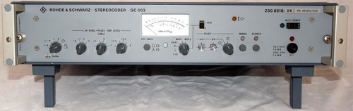 Rohde schwarz cg 003 - &,