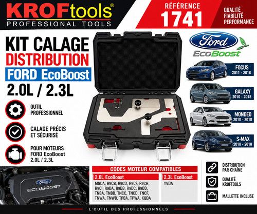 Kroftools 1741 kit calage - kit,