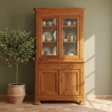 Buffet Ancien Noyer Verre avec