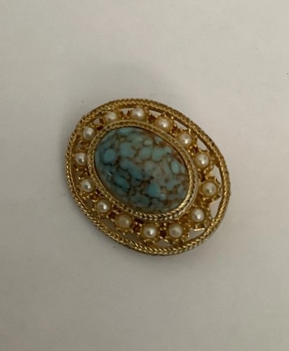 Ancienne broche métal - broche, en