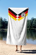 Serviette de plage Allemagne football équipe 2026 drap bain piscine  70 x 140 cm