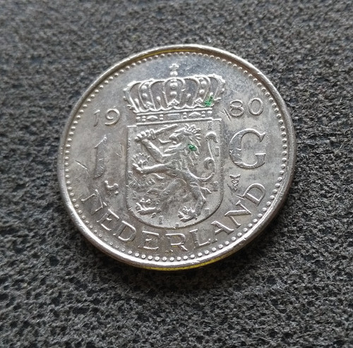 Monnaie pays bas - 1, 1980