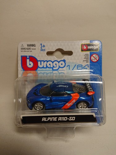Burago alpine a110 50 - 1/64,