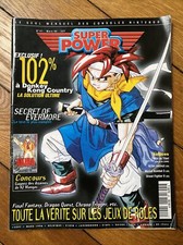 Magazine Super Power 41 Mars 1996 Chrono Trigger Nintendo + Poster