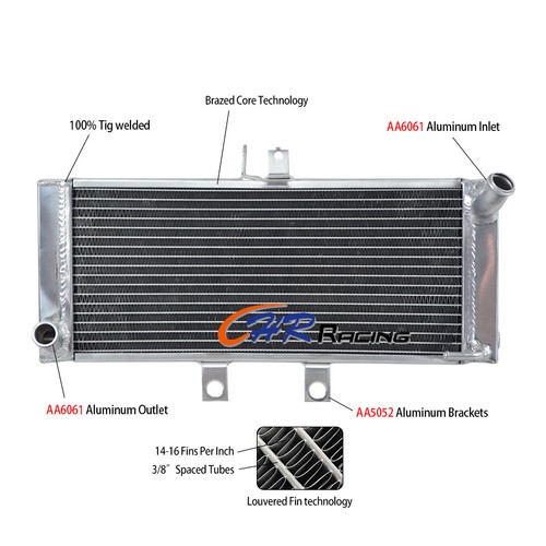3row aluminum radiator for - aluminum,