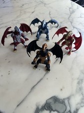 LOT 4 FIGURINES DRAGONS Chap