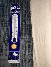 Ancien thermomètre émaillé