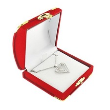 Red Velvet Earring Or Pendant