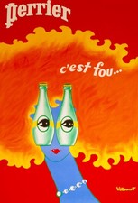 AFFICHE  POSTER      PERRIER