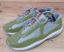 Prada America's Cup Sneakers Size 40 / 10 US Patent Leather