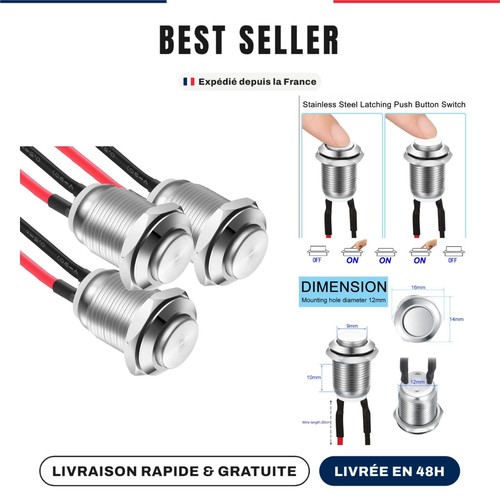 Gebildet 3pcs interrupteur - 3pcs,