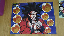 Grand Poster Goku SS4 SS3 Dragon Ball GT club Dorothée vintage