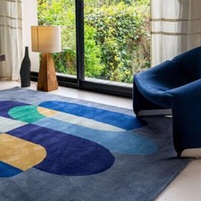 Tapis de zone laine touffeté