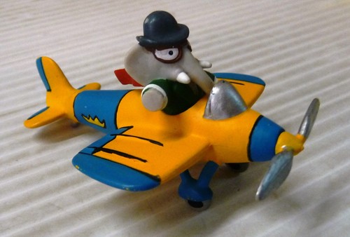 Babar avion plastoy tintin - en,