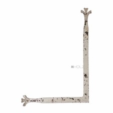 Charnière De Porte Forgée En Acier Ancienne Droite 52 X 75Cm