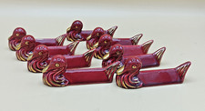 9 porte couteaux canard en
