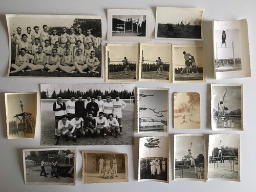 Lot ancienne photo - 17, sport