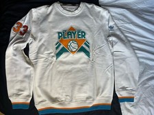 Adidas Player Patrick Ewing 33 Vintage Sweatshirt Sz Medium Ultra Rare 2006