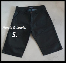 Bermuda jeans noir enduit T: 36/38