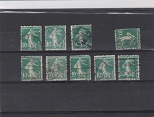 Lot semeuse fond plein N° 159