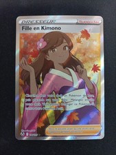 Carte Pokémon Fille En Kimono 190/195 Tempête Argentée
