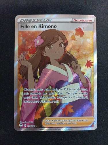 Carte pokémon fille kimono - en,