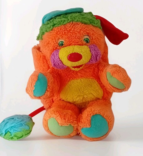 Peluche popples orange - peluche,