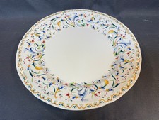 Ancien plat de service de table  en porcelaine de GIEN modèle Toscana 28.5cm