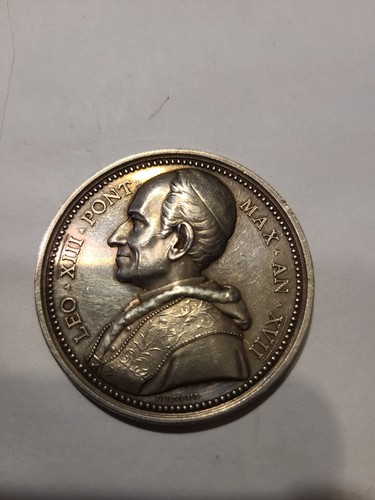 Superbe medaille papale leon - medaille,