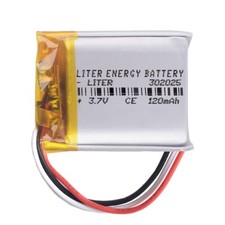Batterie 3 câbles 302025 LiPo 3,7V 120mAh 0,444Wh 1S 5C litre batterie énergé...