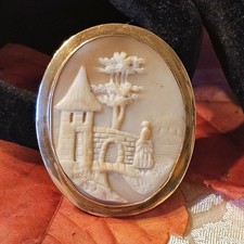 Camée Coquille Xixe "Rebecca