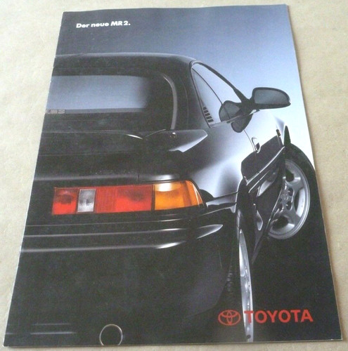 1990 toyota mr2 catalogue - mr, 2