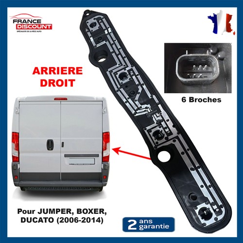 Platine feu arriere droit - platine, de