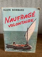 Naufragé volontaire Alain Bombard autographe dédicacé 1958