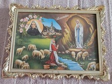 ANCIEN CADRE EN PLASTIQUE DU