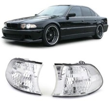 Clignotants en Verre Transparent Blanc pour BMW Serie 7 E38 98-01