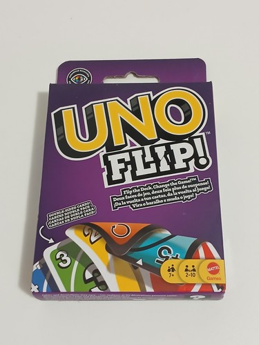 Uno flip jeu société - jeu, de