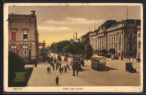 Carte postale berlin unter - carte,