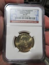 2009-P SMS Président James K. Polk US Dollar Pièce de Monnaie, NGC MS-68, 11th