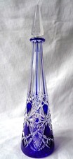 BACCARAT LAGNY BOGOTA DECANTER CARAFE ROEMER A VIN CRISTAL DE COULEUR COLORE AB