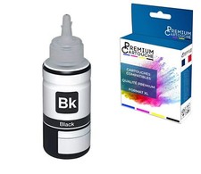 PREMIUM CARTOUCHE - 1 Bouteille d'encre compatible 105 Noir 140 ml pour EPSON Ec