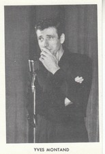 Objet de collection Yves Montand biscotte pain d'épice St Luc  