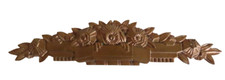 Fronton ancien laiton cuivre - ancien,