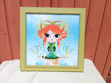 CADRE SOUS VERRE DS KAMALA SWEET KAMALA MANGA POP ART