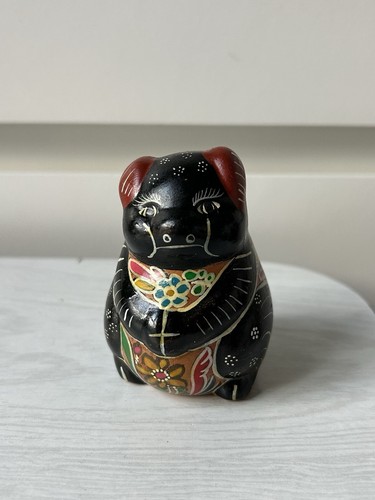 Figurine cochon terre cuite - cochon,