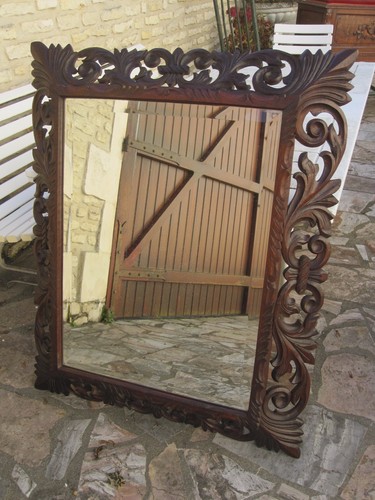 Miroir glace biseautée